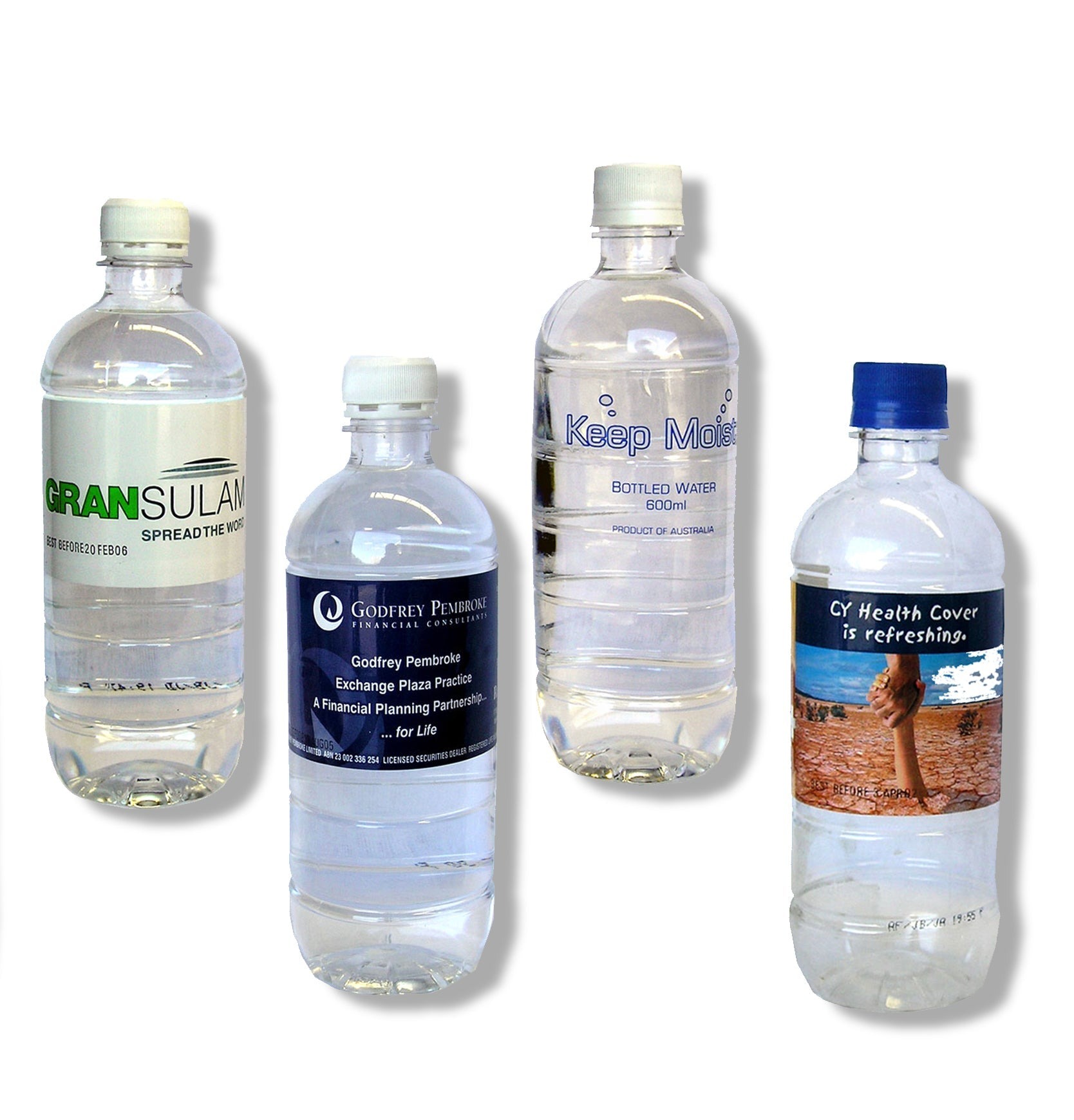 Branded Spring Water Bottles 600Ml BSPWB-600ML | Clear